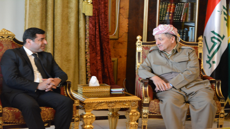 Barzani Demirtaş’ı kabul etti
